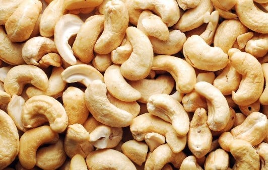 Processed Cashew Nuts.