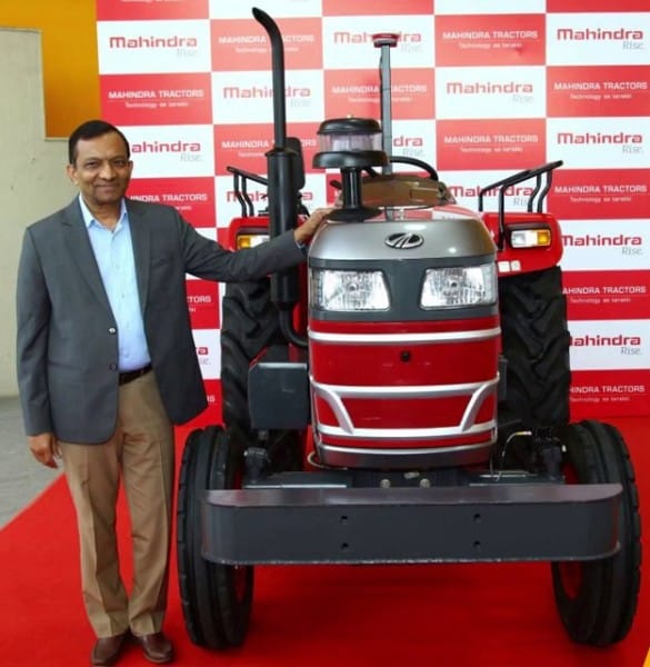 Mahindra Driverless Tractor.