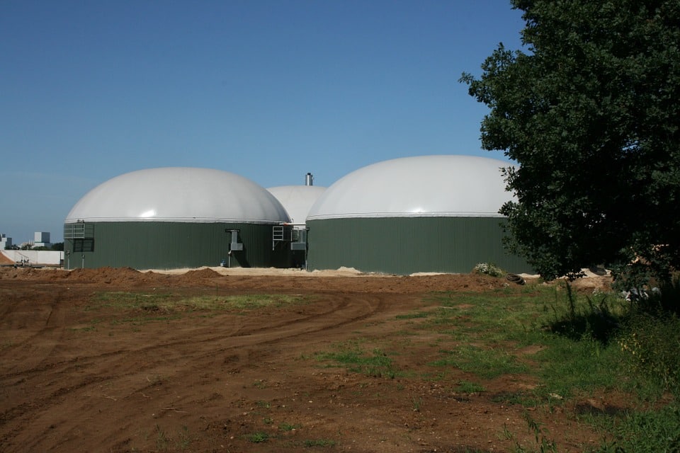 A Biogas Plant.