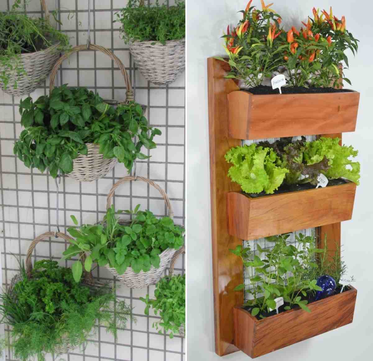 A guide for vertical herb gardening.