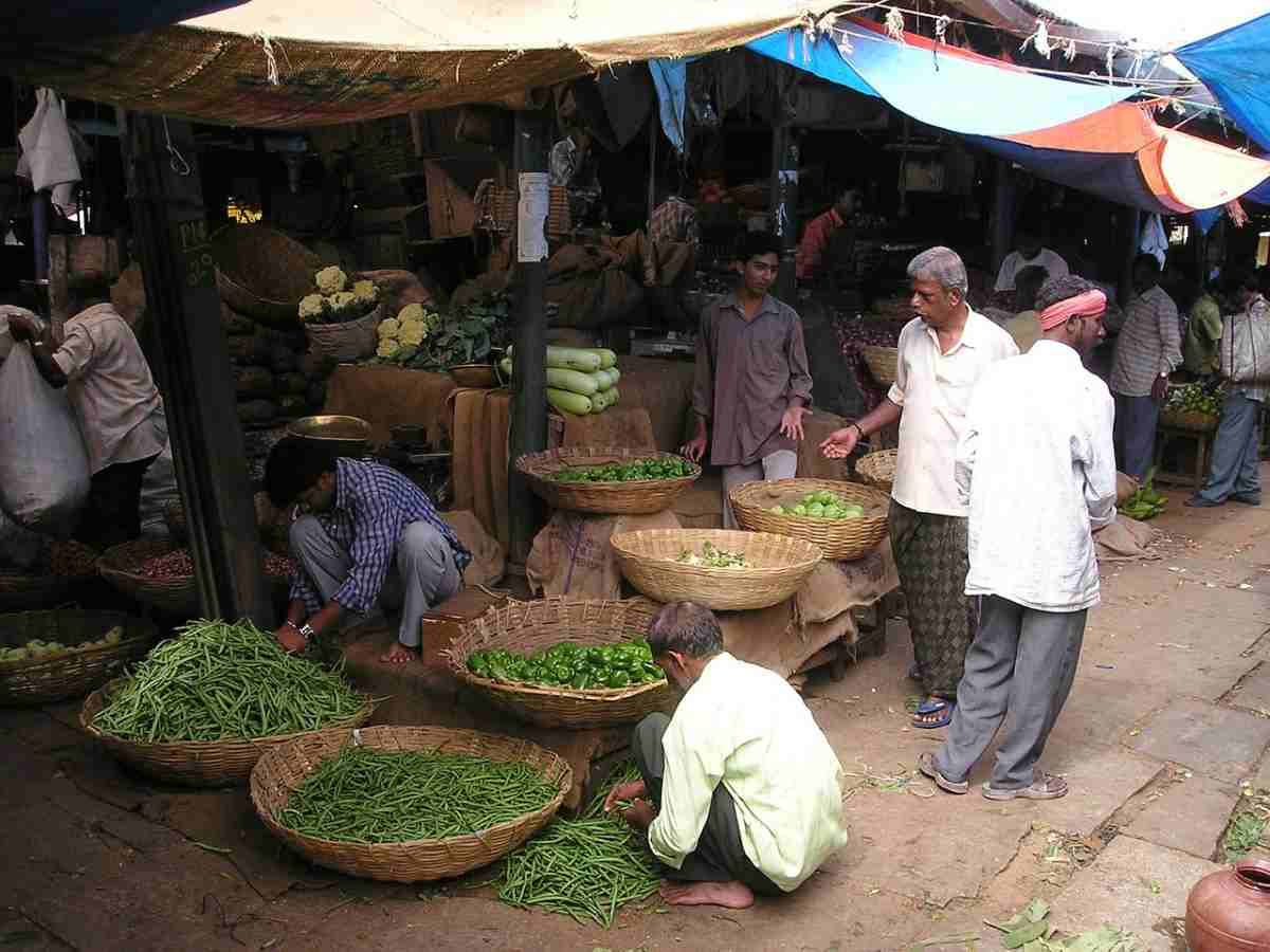  Vegetable Market in India