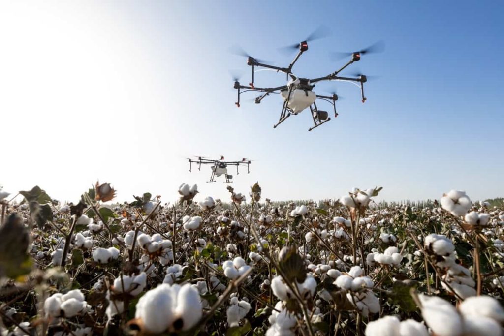 Crop disease detection using drones