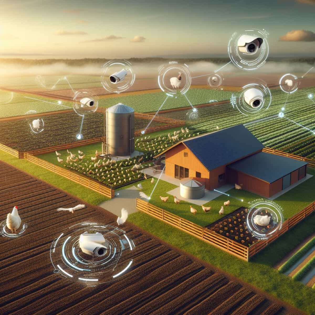 Farm Security Concept